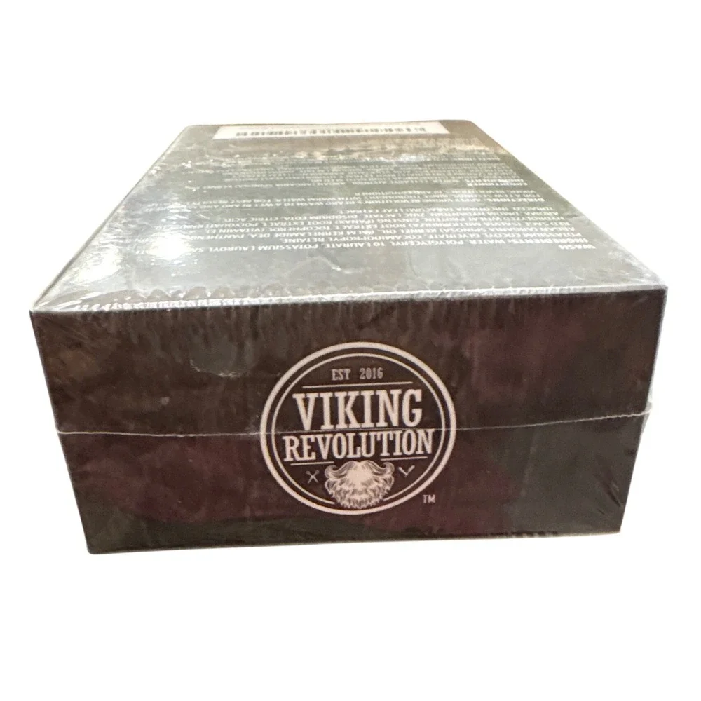 Viking Revolution Sweet Tobacco Beard Wash Conditioner Set Hydrating Men